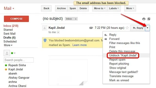How to Prevent Gmail from Blocking Emails