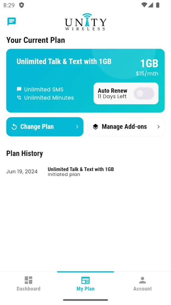 Key Features of the Unity Wireless App