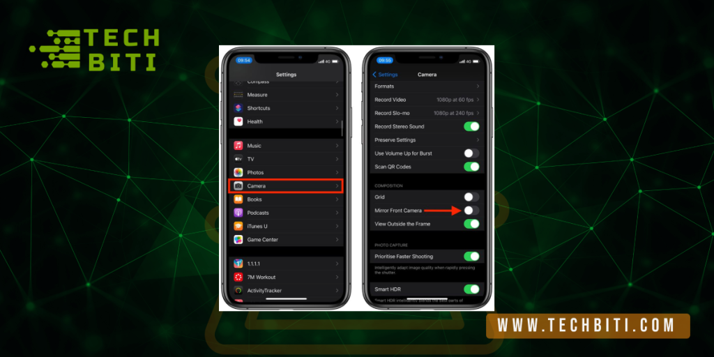 Bonus Fixing Inverted Camera or Mirror Effect Issues on iPhone How to Turn Off Mirror Effect on iPhone