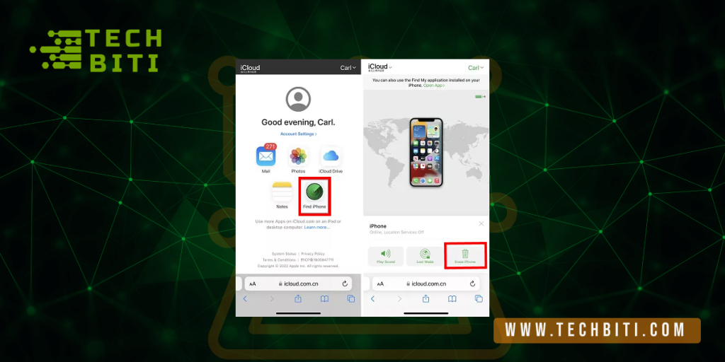 How to Fix iPhone Unavailable Without a Computer or iTunes Fixing iPhone Unavailable Without Computer Using iCloud