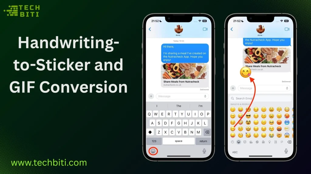 Handwriting-to-Sticker and GIF Conversion