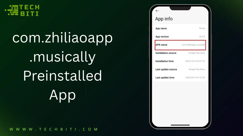 Why com.zhiliaoapp.musically Comes Preinstalled on Some Phones?