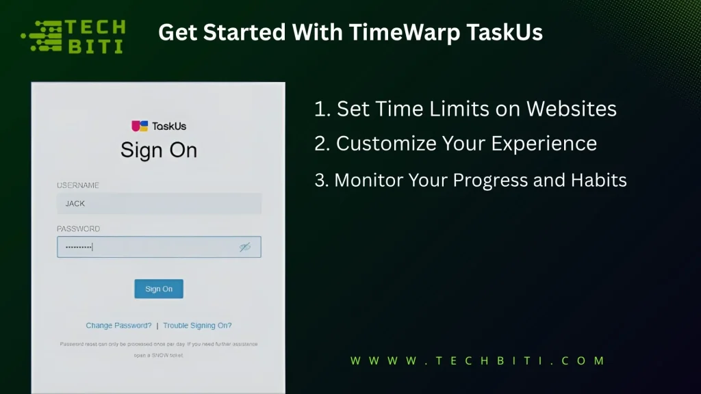 Get Started With TimeWarp TaskUs