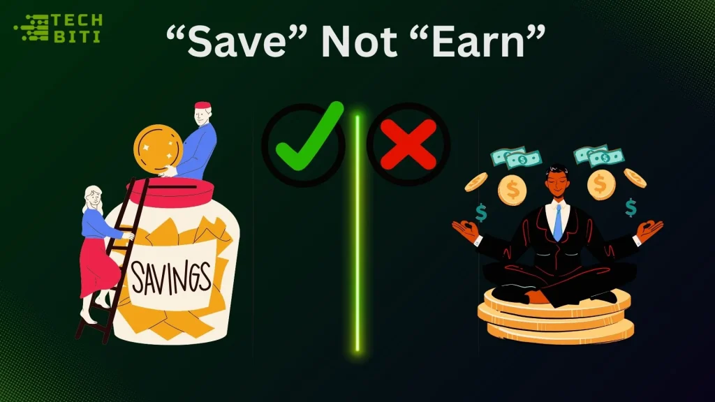 Why “Save” Is the Real Feature (Not “Earn”)