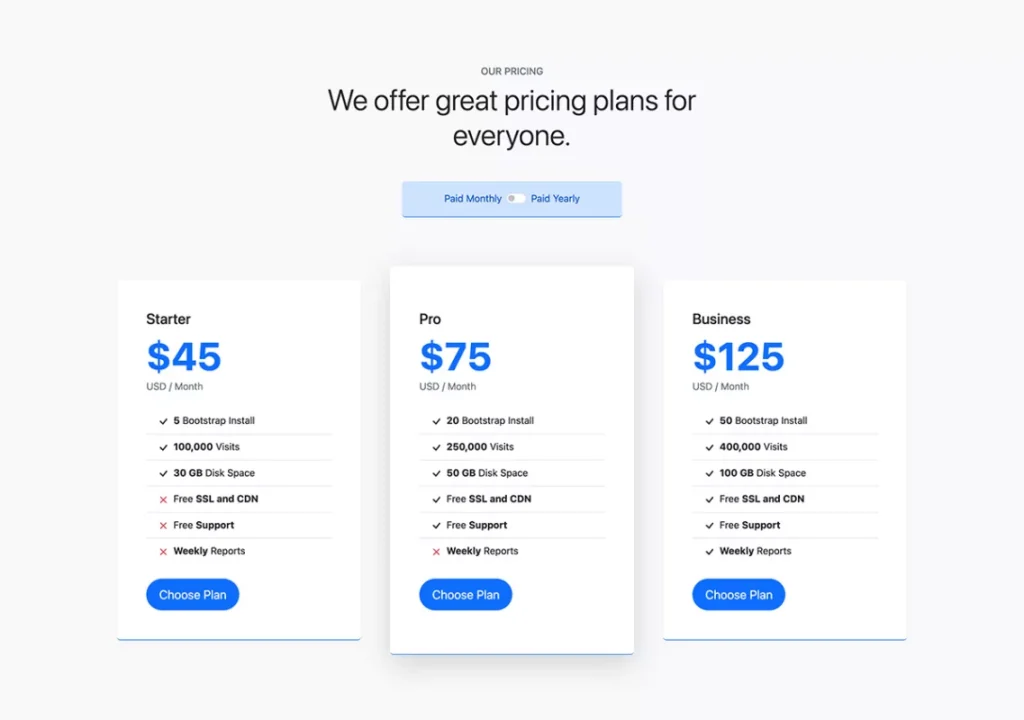 Pricing Plans & Feature Comparison