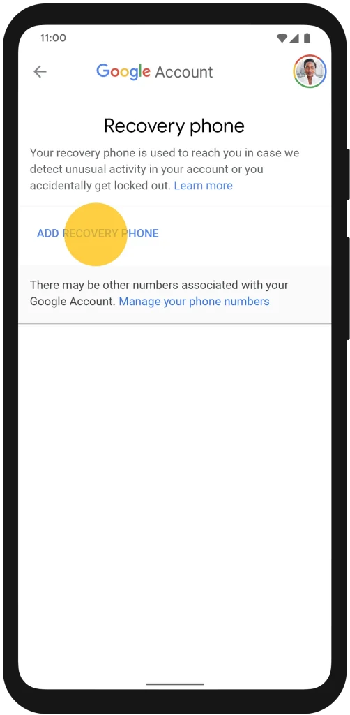 Keep Google Recovery Updated