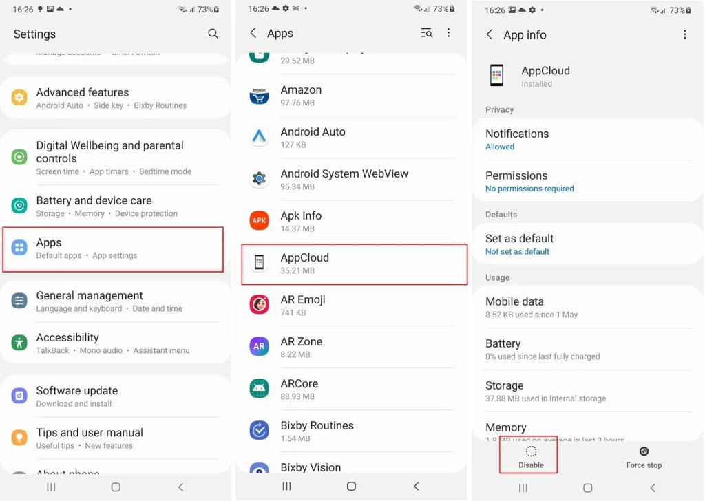 Disable It from Settings (Temporary Solution)