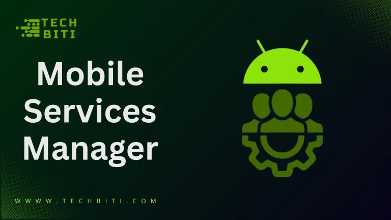 Mobile Services Manager