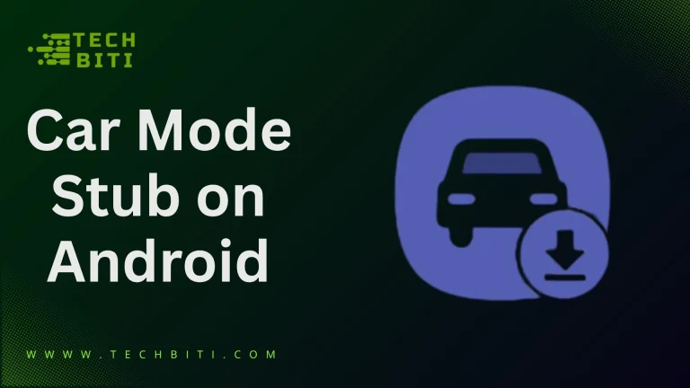 CarModeStub on Android